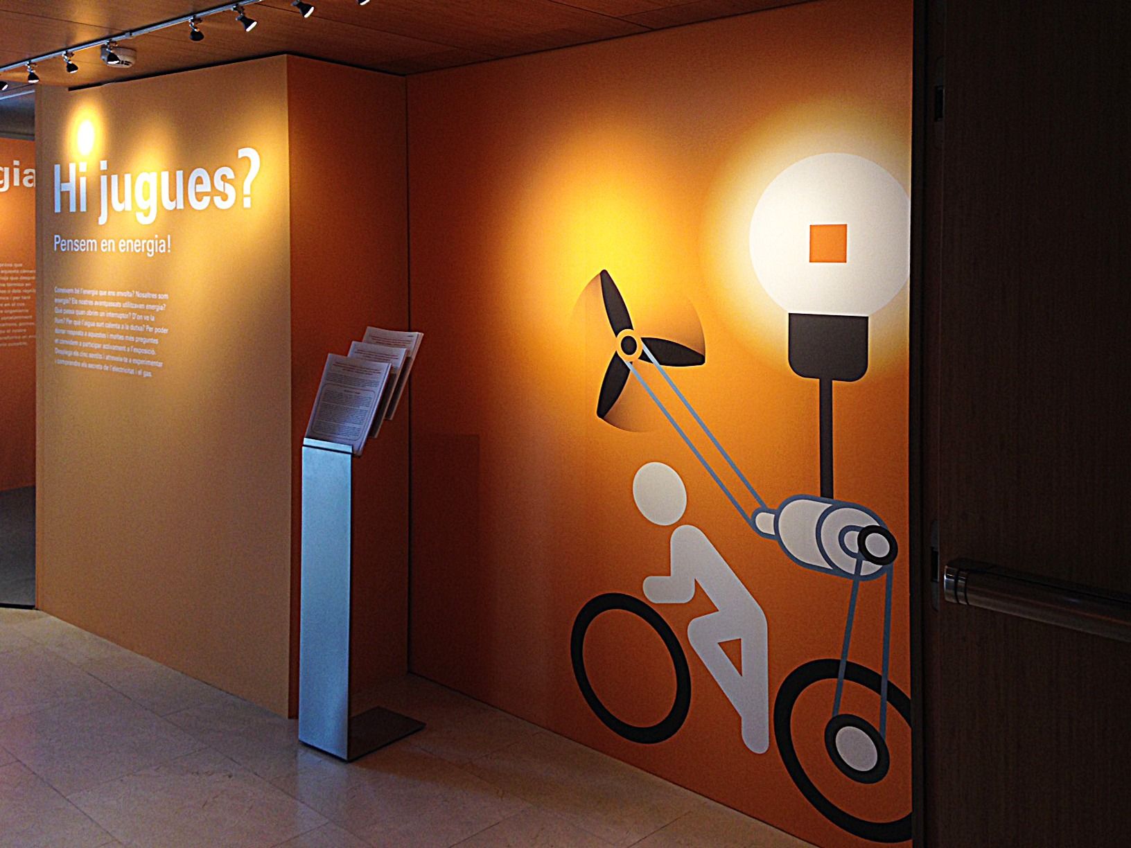Exposició al Museu del Gas de Sabadell