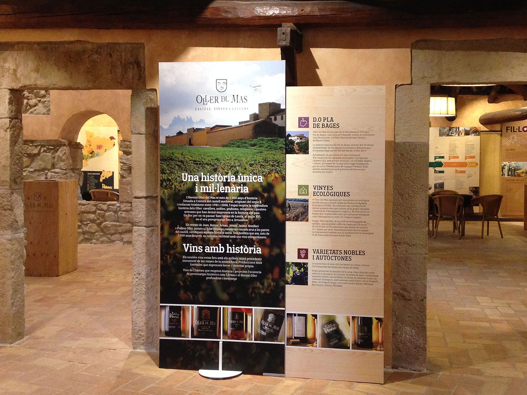 Expo al Celler “Oller del Mas”