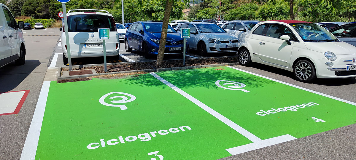 Retolació de punt Ciclogreen